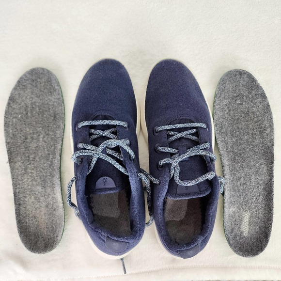 Allbirds Mens Wool Runners. Navy. 0918 NV1. Removable Insole. Washable.  EUC 12 - Picture 10 of 10